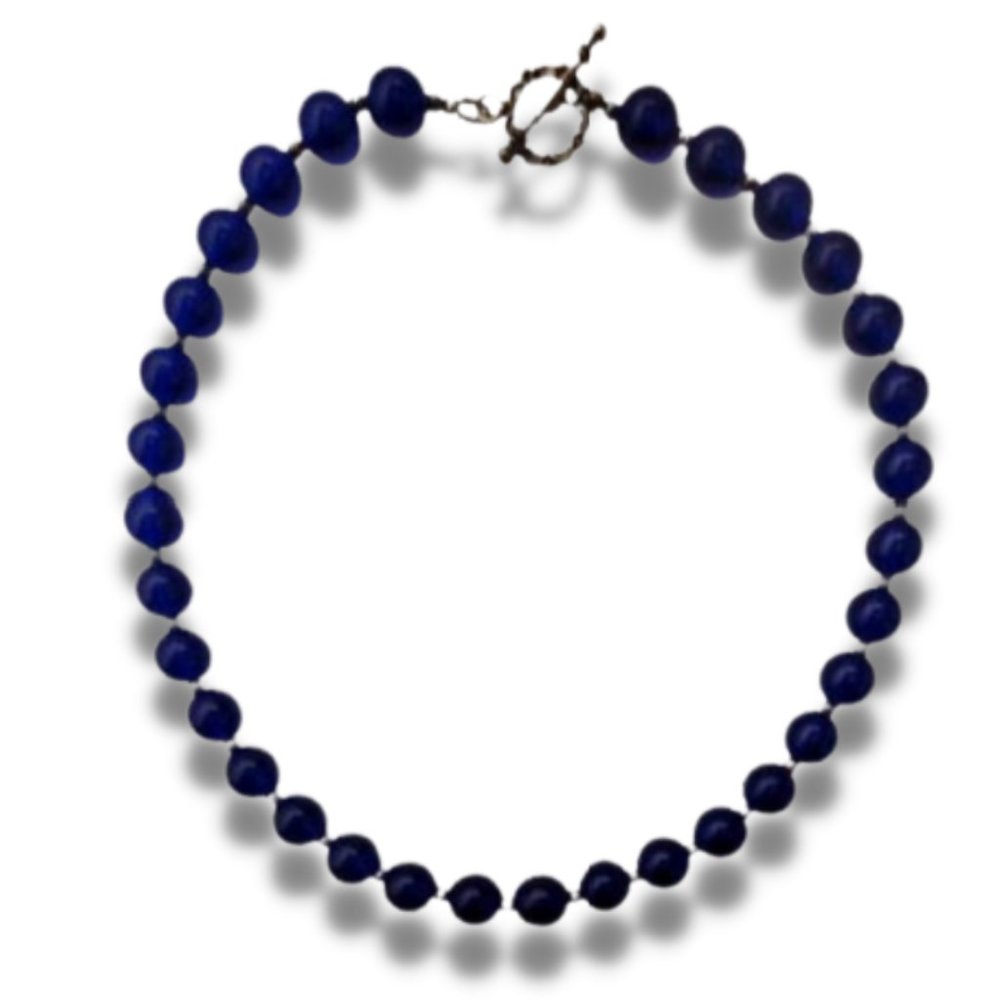 Royal Blue Lapis Necklace